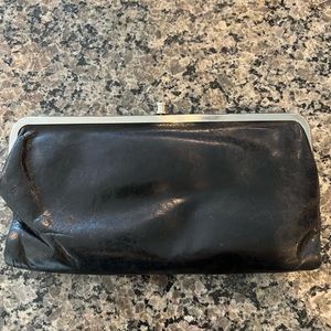 HOBO Lauren black wallet/clutch